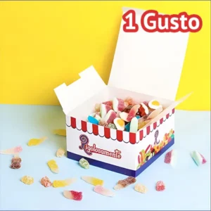 Rigo Box Mono - Componi il Tuo Mix di Caramelle - Scegli 1 gusto - 500g o 1kg